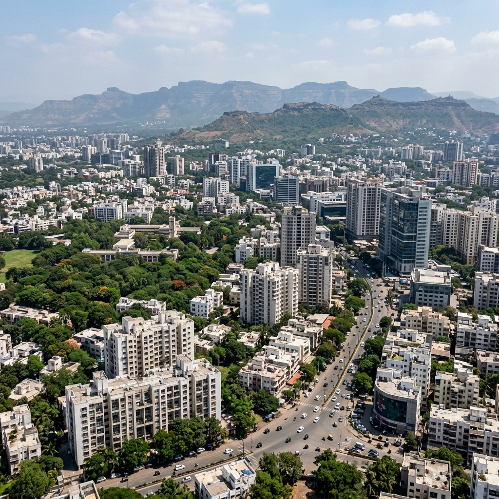 Pune City Maharashtra India
